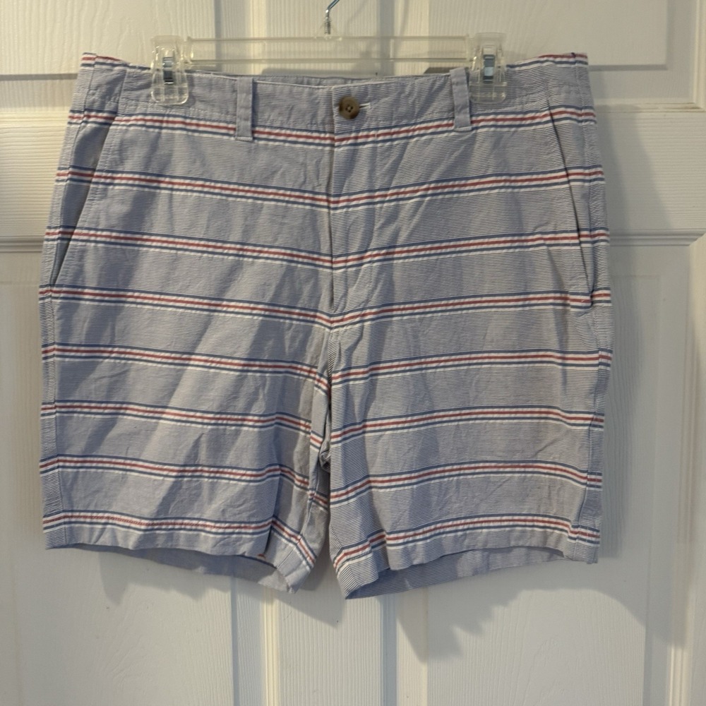 Vineyard Vines Men's Breaker Shorts Size 32 Red White And Blue